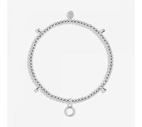 Joma Jewellery Alphabet A Little 'O' Bracelet 17.5cm Stretch