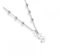 Joma Jewellery Alphabet A Little 'S' Necklace 46cm + 5cm