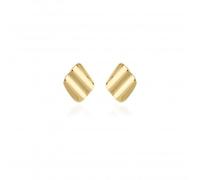 Joma Jewellery Amara Gold Ripple Earrings Gold Earrings 4468 - Exclusive Design - Sterling Silver / Brass / Gold Plated