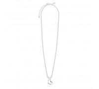 Joma Jewellery Arabella Hammered Heart Long Wrap Necklace 4877 - Silver Plated / Brass