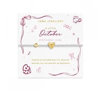 Joma Jewellery Birth Month A Little 'October' Two Tone Bracelet 17.5cm Stretch