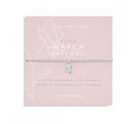 Joma Jewellery Birthflower A Little 'March' Daffodil Bracelet 17.5cm Stretch
