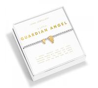 Joma Jewellery Boxed A Little Guardian Angel Silver & Gold Plated Bracelet 8191 - Brass / Gold Plated / Silver Plated