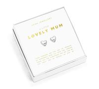 Joma Jewellery Boxed A Little 'Lovely Mum' Stud Earrings 0.7 x 0.8cm