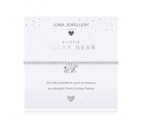 Joma Jewellery Children's a littles Polar Bear Bracelet C514 - Timeless Design - Silver Plated / Brass