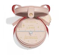 Joma Jewellery Christmas A Little 'Love' Bauble Jewellery Box Bracelet 17.5cm Stretch
