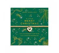 Joma Jewellery Christmas A Little 'Merry Christmas' Bracelet 17.5cm Stretch