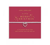 Joma Jewellery Christmas A Little 'Merry Christmas' Bracelet 17.5cm Stretch