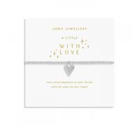 Joma Jewellery Christmas A Little 'With Love' Bracelet 17.5cm Stretch