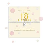 Joma Jewellery CONFETTI A LITTLE 18TH BIRTHDAY Silver Plated Bracelet 17.5cm stretch
