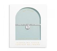 Joma Jewellery Dolce Vita 'Always My Sister Forever My Friend' Bracelet 17.5cm Stretch