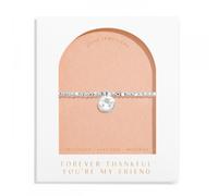 Joma Jewellery Dolce Vita 'Forever Thankful You're My Friend' Bracelet 17.5cm Stretch