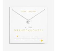 Joma Jewellery Elegant Granddaughter Necklace - Silver Plated / Plated Brass