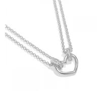Joma Jewellery Evermore Heart Necklace 40cm + 5cm