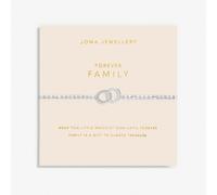 Joma Jewellery Forever Yours 'Forever Family' Bracelet 17.5cm Stretch