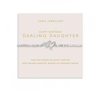 Joma Jewellery Forever Yours 'Happy Birthday Darling Daughter' Bracelet 17.5cm Stretch