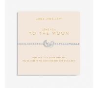 Joma Jewellery Forever Yours 'Love You To The Moon' Bracelet 17.5cm Stretch