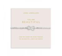 Joma Jewellery Forever Yours 'You Are Beautiful' Bracelet 17.5cm Stretch