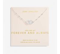 Joma Jewellery Forever Yours 'You Are My Forever And Always' Necklace 46cm + 5cm