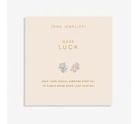 Joma Jewellery Forever Yours Good Luck Silver Plated Earrings 6766 -