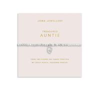 Joma Jewellery FOREVER YOURS TREASURED AUNTIE Silver Plated Bracelet 17.5cm stretch