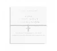 Joma A Little First Holy Communion Childrens Bracelet - Silver