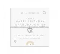Joma Jewellery Kids A Little 'Happy Birthday Granddaughter' Bracelet 15.5cm Stretch