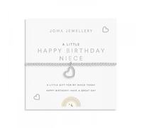 Joma Jewellery Kids A Little 'Happy Birthday Niece' Bracelet 15.5cm Stretch