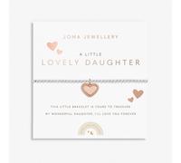 Joma Jewellery Kids A Little 'Lovely Daughter' Bracelet 15.5cm Stretch