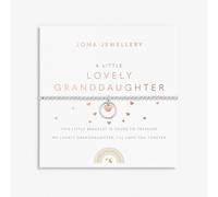 Joma Jewellery Kids A Little 'Lovely Granddaughter' Bracelet 15.5cm Stretch