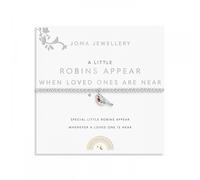 Joma Jewellery Kids A Little 'Robins Appear When Loved Ones Are Near' Bracelet 15.5cm Stretch
