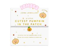 Joma Jewellery Kids' A Little Jomees 'Cutest Pumpkin In The Patch' Two Tone Bracelet 15.5cm Stretch