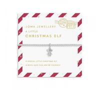 Joma Jewellery Kids Christmas Love From Santa 'Christmas Elf' Bracelet 15.5cm Stretch