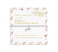 Joma Jewellery Kids Christmas Love From Santa 'Make A Christmas Wish' Bracelet 15.5cm Stretch