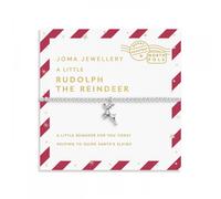 Joma Jewellery Kids Christmas Love From Santa 'Rudolph The Reindeer' Bracelet 15.5cm Stretch