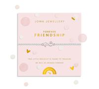 Joma Jewellery KIDS' CONFETTI A LITTLE FOREVER FRIENDSHIP Silver Plated Bracelet 15.5cm stretch