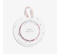 Joma Jewellery Best Bestie Silver Plated Bracelet - Brass / Silver Plated