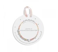 Joma Jewellery Kids Happy Little Moments 'Lovely Granddaughter' Bracelet 15.5cm Stretch