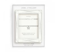 Joma Jewellery Lab Grown Diamonds 'Congratulations' Bracelet 17.5cm Stretch