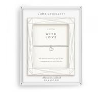 Joma Jewellery Lab Grown Diamonds 'With Love' Bracelet 17.5cm Stretch