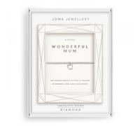 Joma Jewellery Lab Grown Diamonds 'Wonderful Mum' Bracelet 17.5cm Stretch