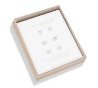 Joma Jewellery Lifes A Charm Friendship Silver Plated Earrings 7859 - Classic - Brass / Silver Plated