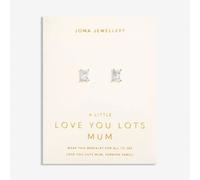 Joma Jewellery Love From Your Little Ones Love You Lots Mum Gold Plated Stud