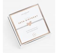 Joma Jewellery Luxury 30th Birthday Bracelet Gift - Silver Plated / Brass
