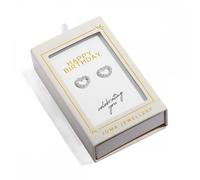 Joma Jewellery Moments To Shine 'Happy Birthday' Stud Earrings