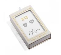 Joma Jewellery Moments To Shine 'With Love' Stud Earrings