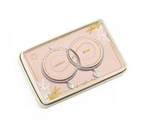 Joma Jewellery Mother's Day Linked Infinity 'Lovely Mum' Bracelets 17.5cm Stretch