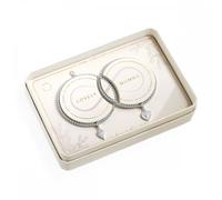 Joma Jewellery Mother's Day Linked Infinity 'Lovely Mummy' Bracelets 17.5cm Stretch