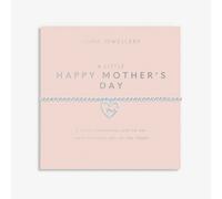 Joma Jewellery Mother's Day A Little Happy Mother's Day Silver Plated Bracelet - Brass Plated / Silver Plated