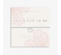 Joma Jewellery Mother's Day A Little Like A Mum To Me Silver Plated Bracelet - Brass Plated / Silver Plated